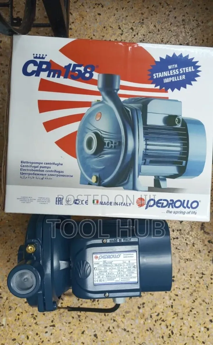 Pedrollo CPm 158 Single-Phase Centrifugal Water Pump