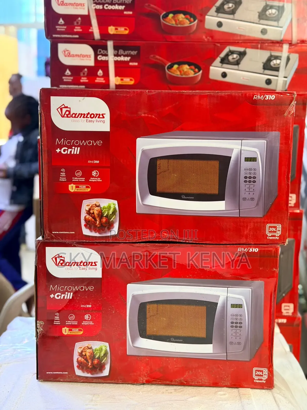 Ramtons 20litres Microwave+Grill RM310