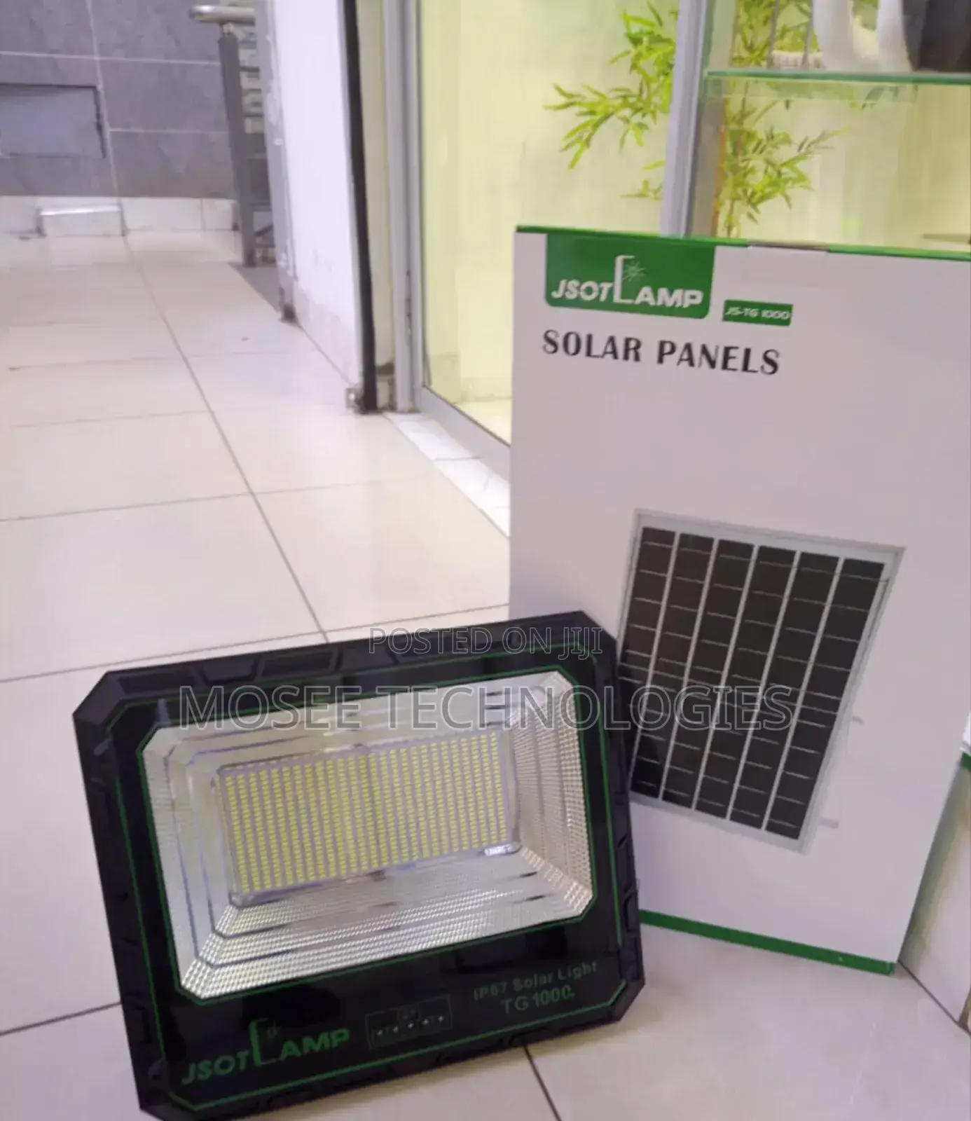 JSOT LAMP TG 200W Solar Flood Light Kit