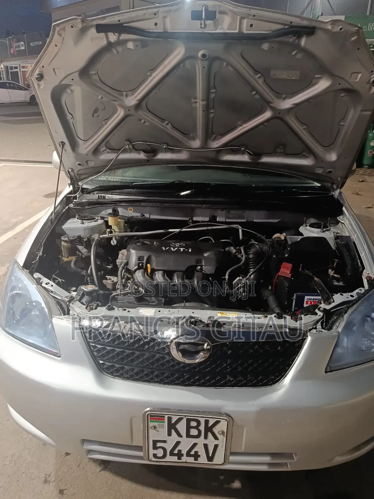 Toyota Allex 2003 Silver