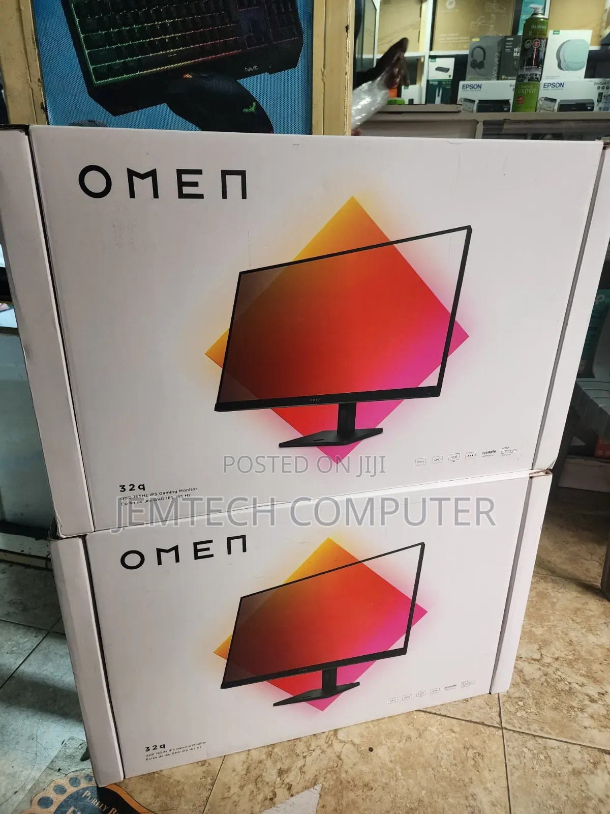 HP Omen 32q QHD 165hz 32 Inch Gaming Monitor