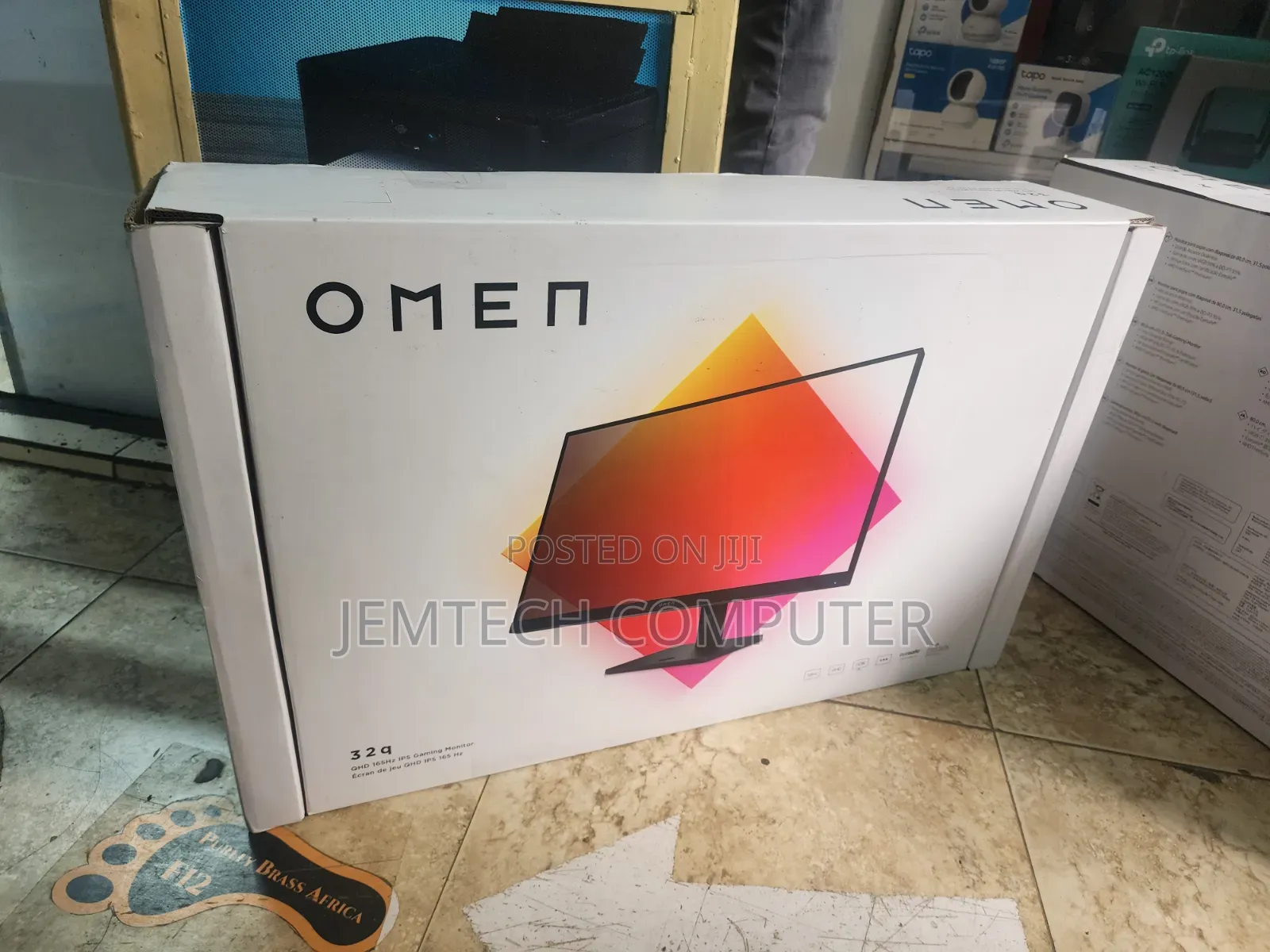HP Omen 32q QHD 165hz 32 Inch Gaming Monitor