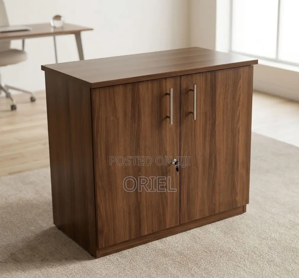 Office Cabinet : Two-Door Office Storage Cabinet Credenza