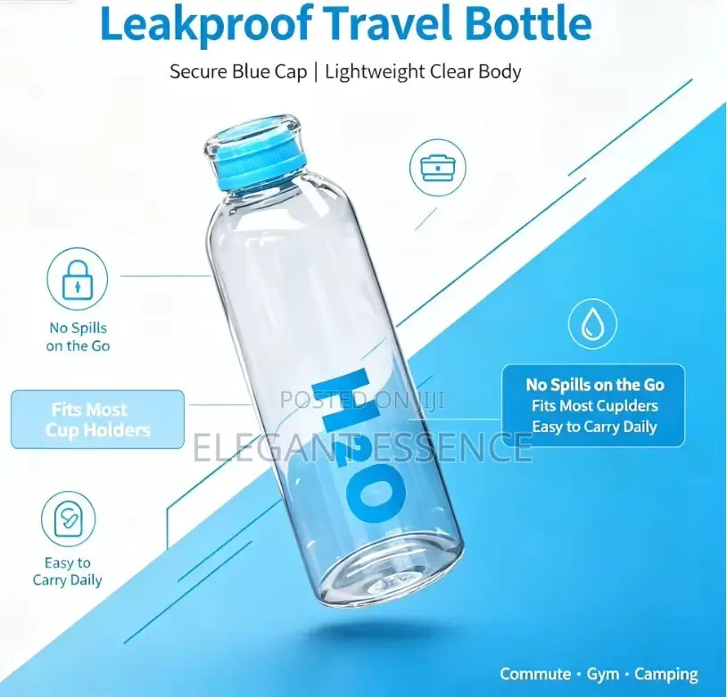 Glass Water Bottle-1l