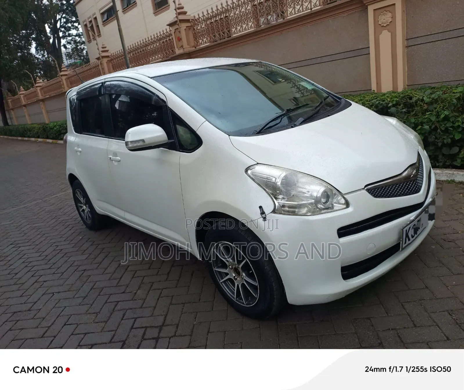 Toyota Ractis 2008 White