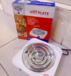 1000W Single Electric Hot Plate – Portable Countertop Cooktop