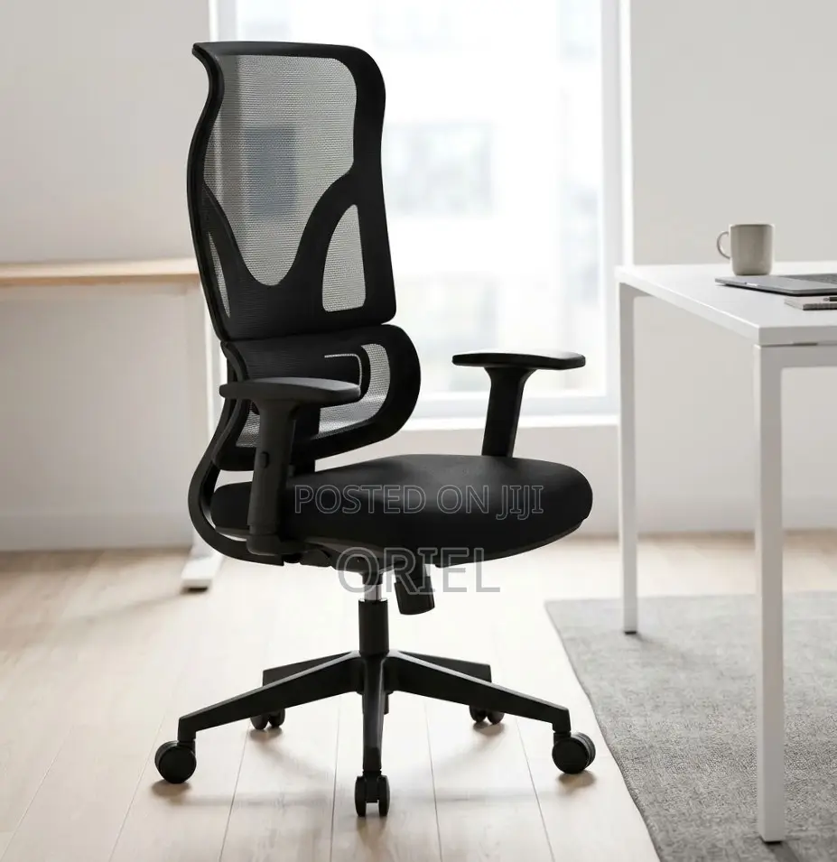 High Back Ergonomic Office Chair : Executive Swivel Seat