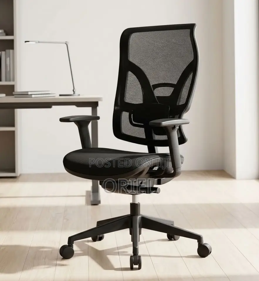 High Back Ergonomic Office Chair : Executive Swivel Seat