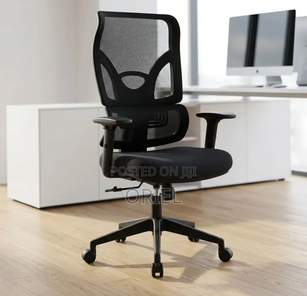 High Back Ergonomic Office Chair : Executive Swivel Seat