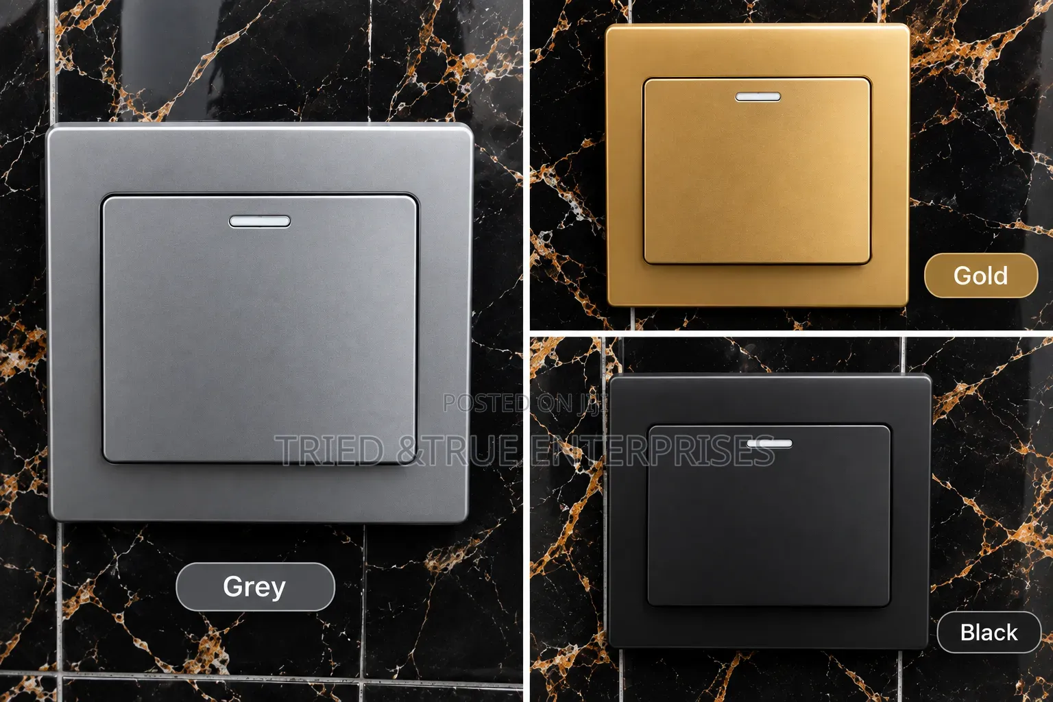 1 Gang 2way Vip Switches