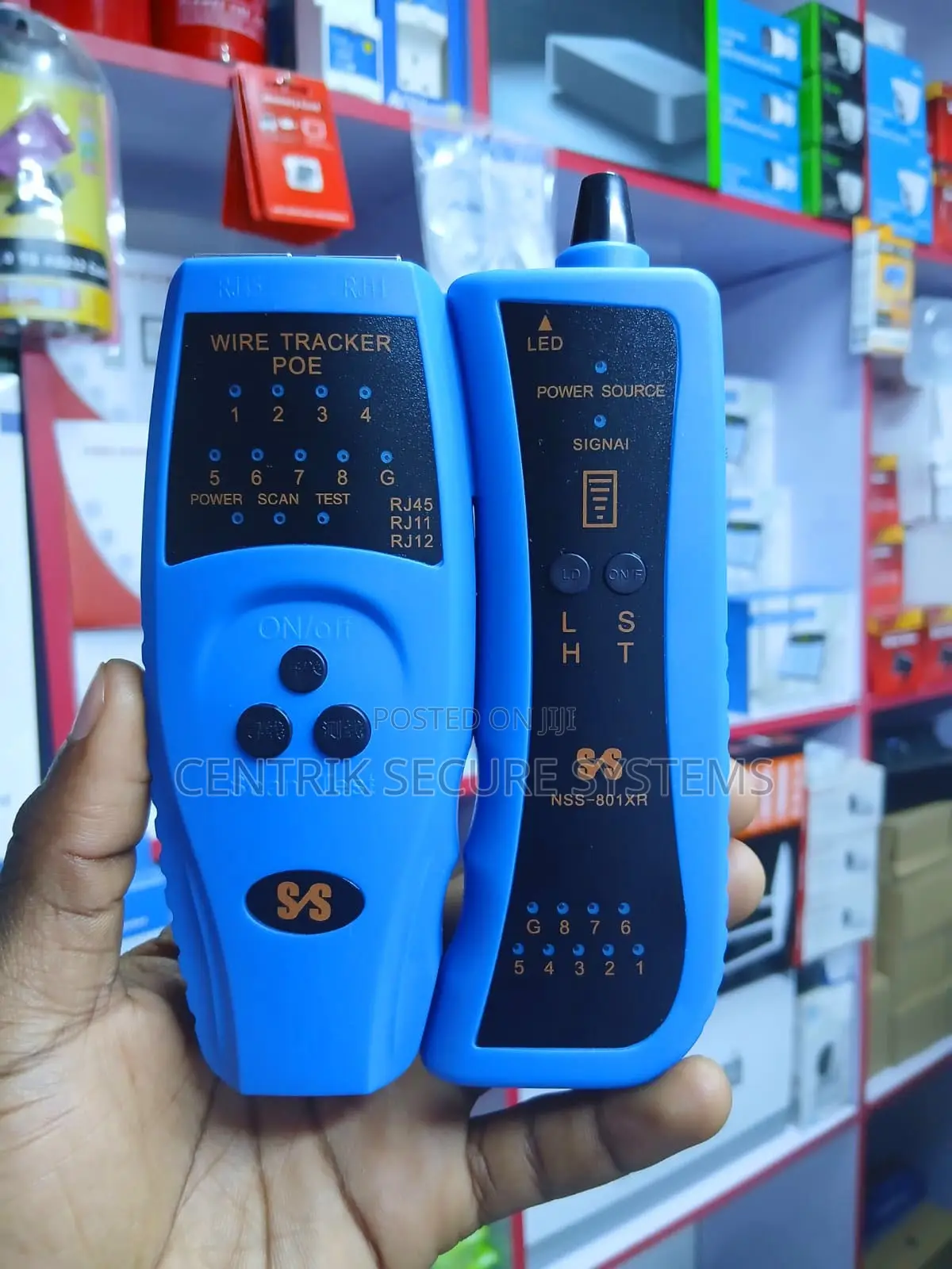 801XR Network Line Find, Ethernet Telephone Line Detect, POE Live Test