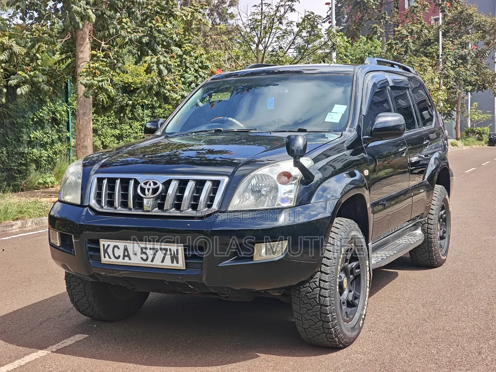 Toyota Land Cruiser Prado 2009 Black