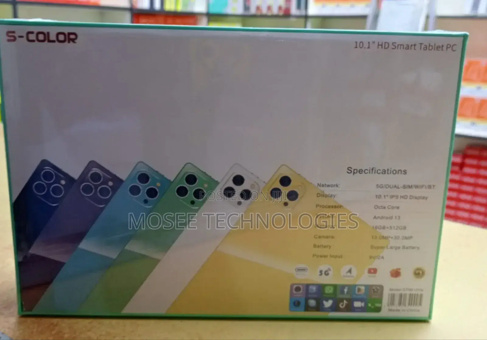 S-Color GT90 Ultra 10.1-Inch Student and E-Learning Android 13