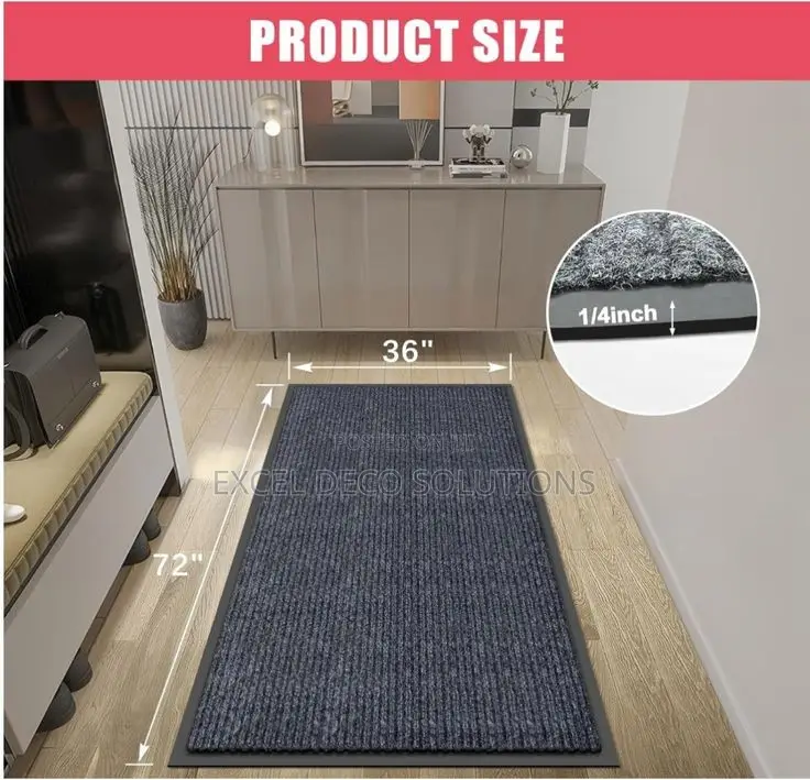 Heavy Duty Entrance Mat 80x120cm for Home Office
