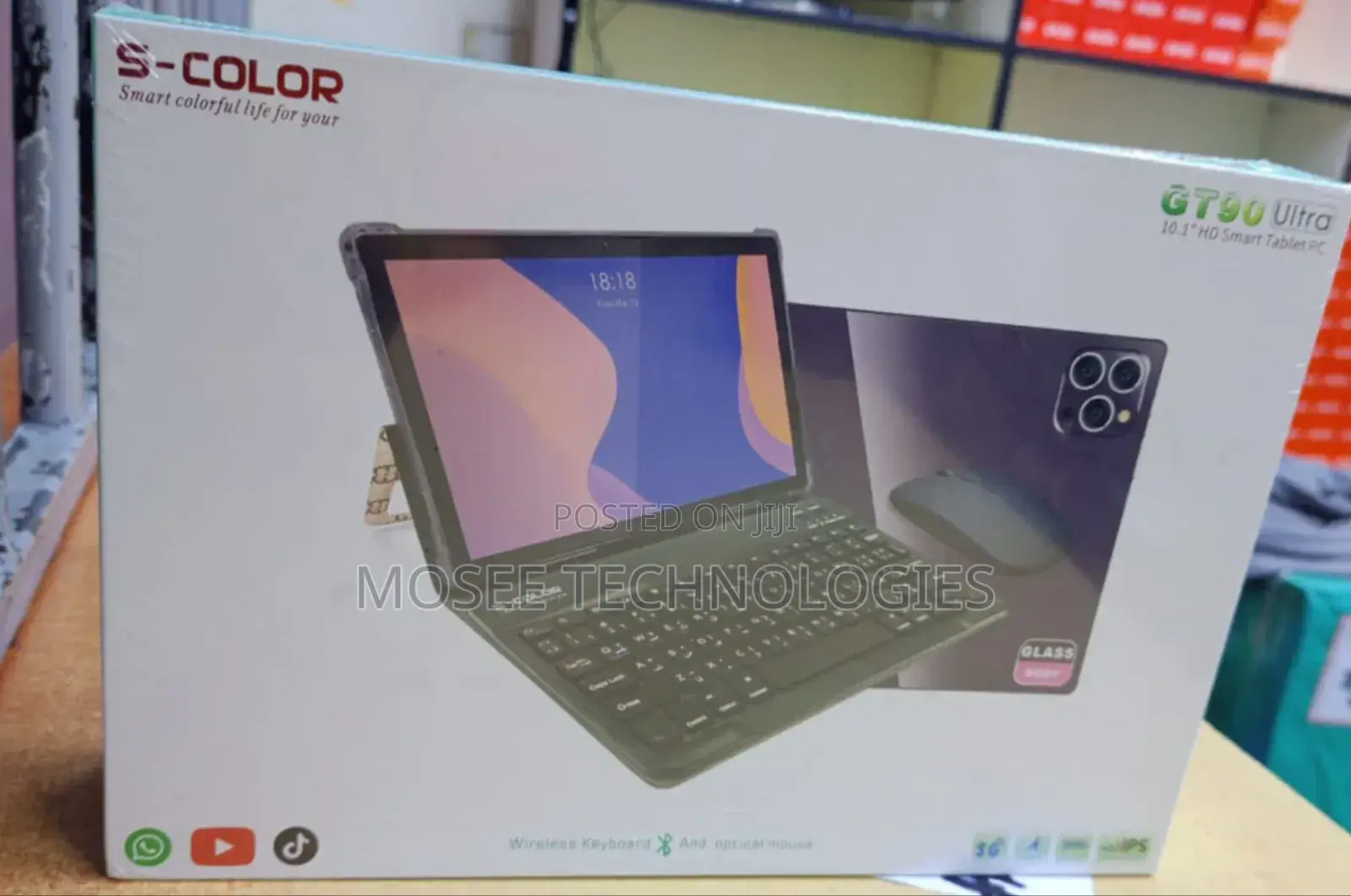 S-Color GT90 Ultra 5G Dual SIM Enabled Smart Tablet PC