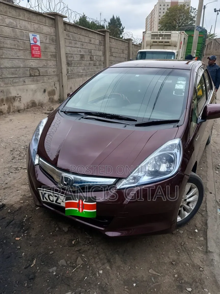 Honda Fit 2013 Burgundy