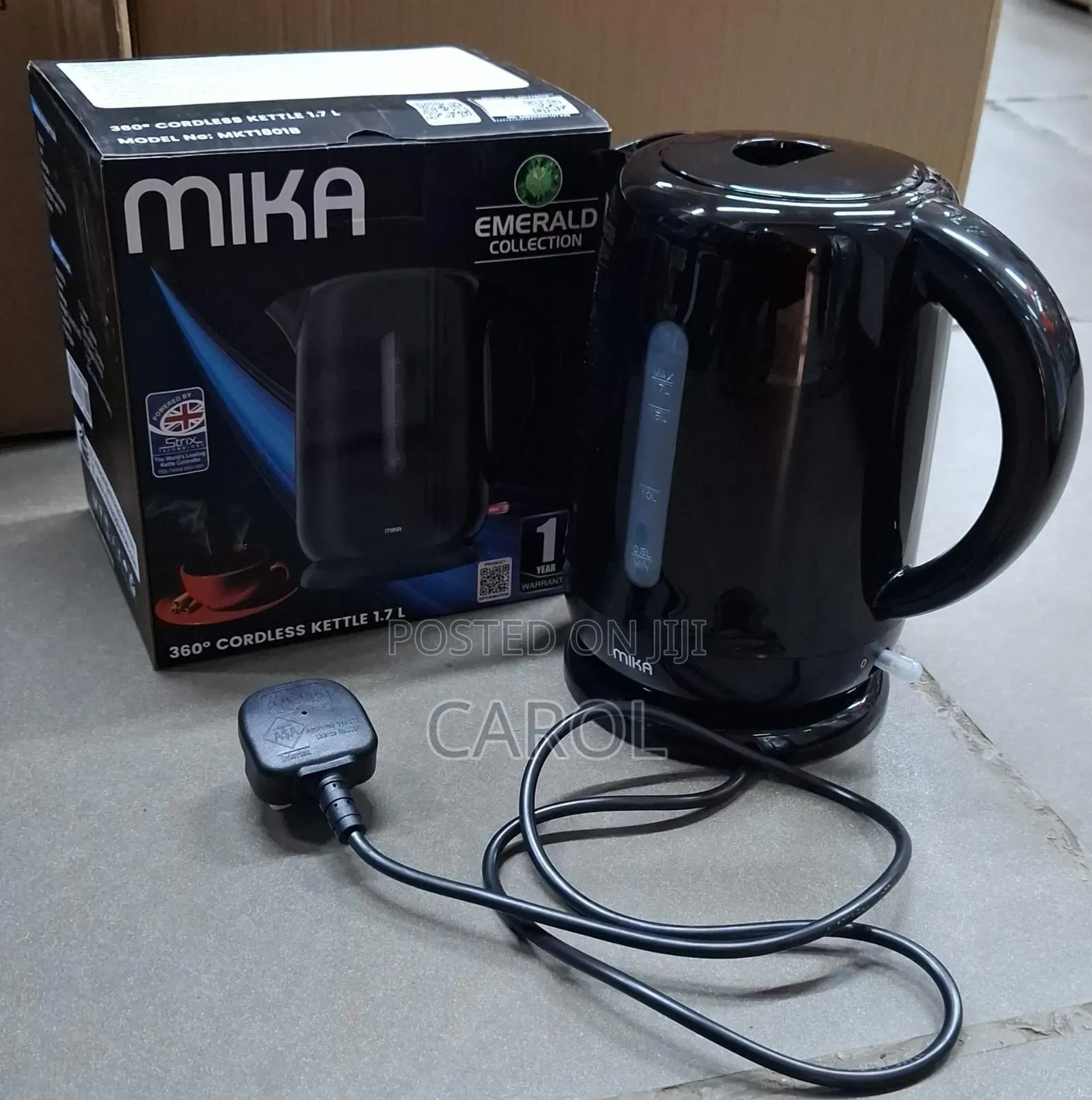 Mika Cordless Kettle