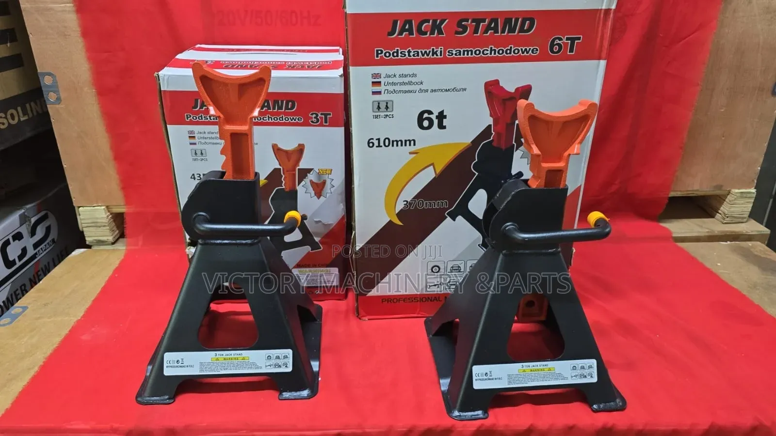 Vehicle Stand Jack 6 Tonne