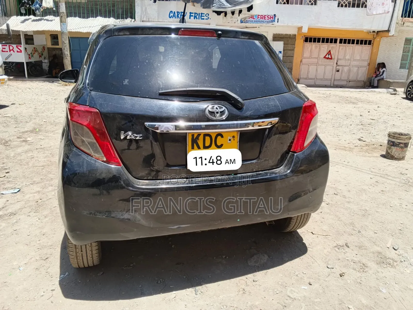 Toyota Vitz 2013 Black