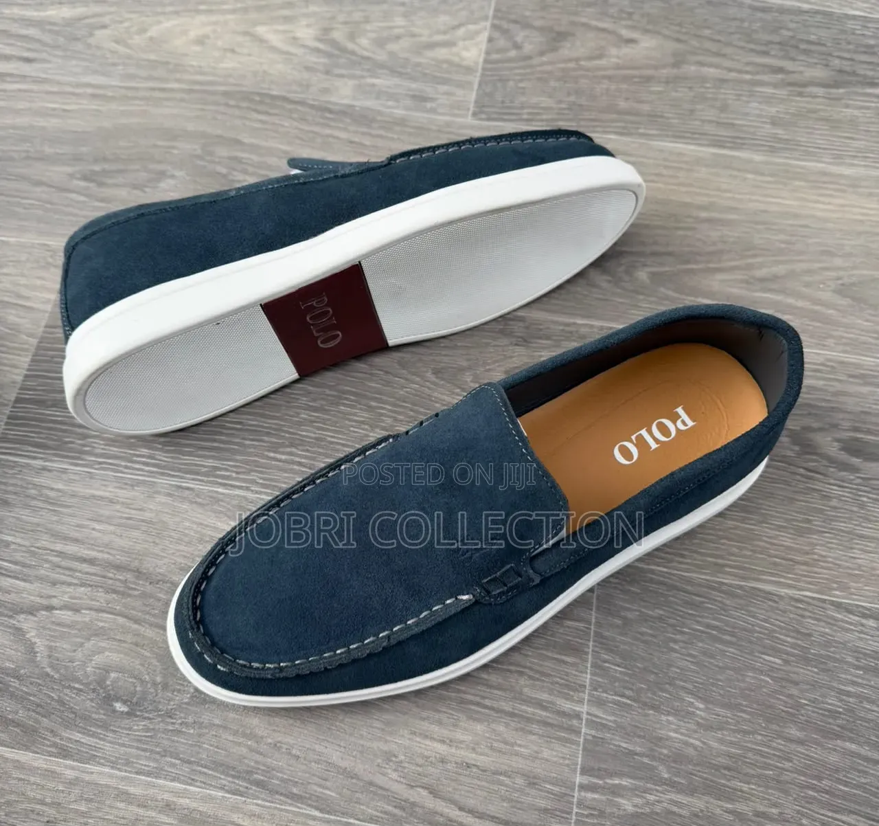 High Quality White Sole Polo Loafers