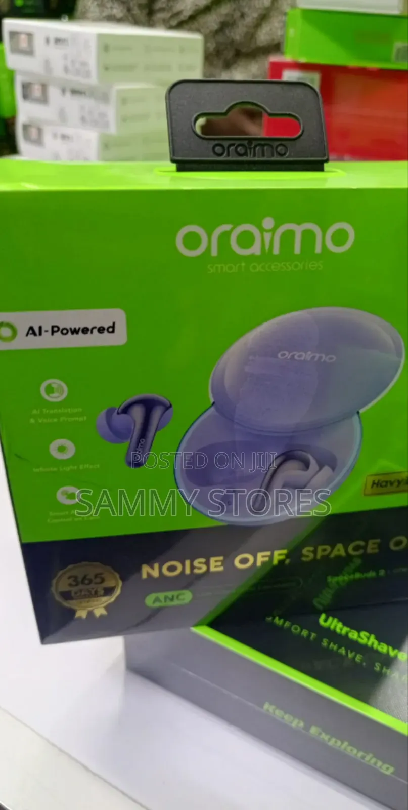 Oraimo SpaceBuds 2 AI Clear Calling Bluetooth Earbuds