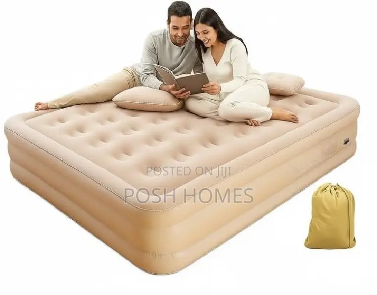 Inflatable Airbed Mattress With Automatic in Built Pump*