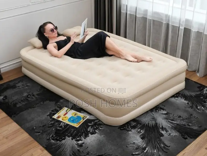Inflatable Airbed Mattress With Automatic in Built Pump*