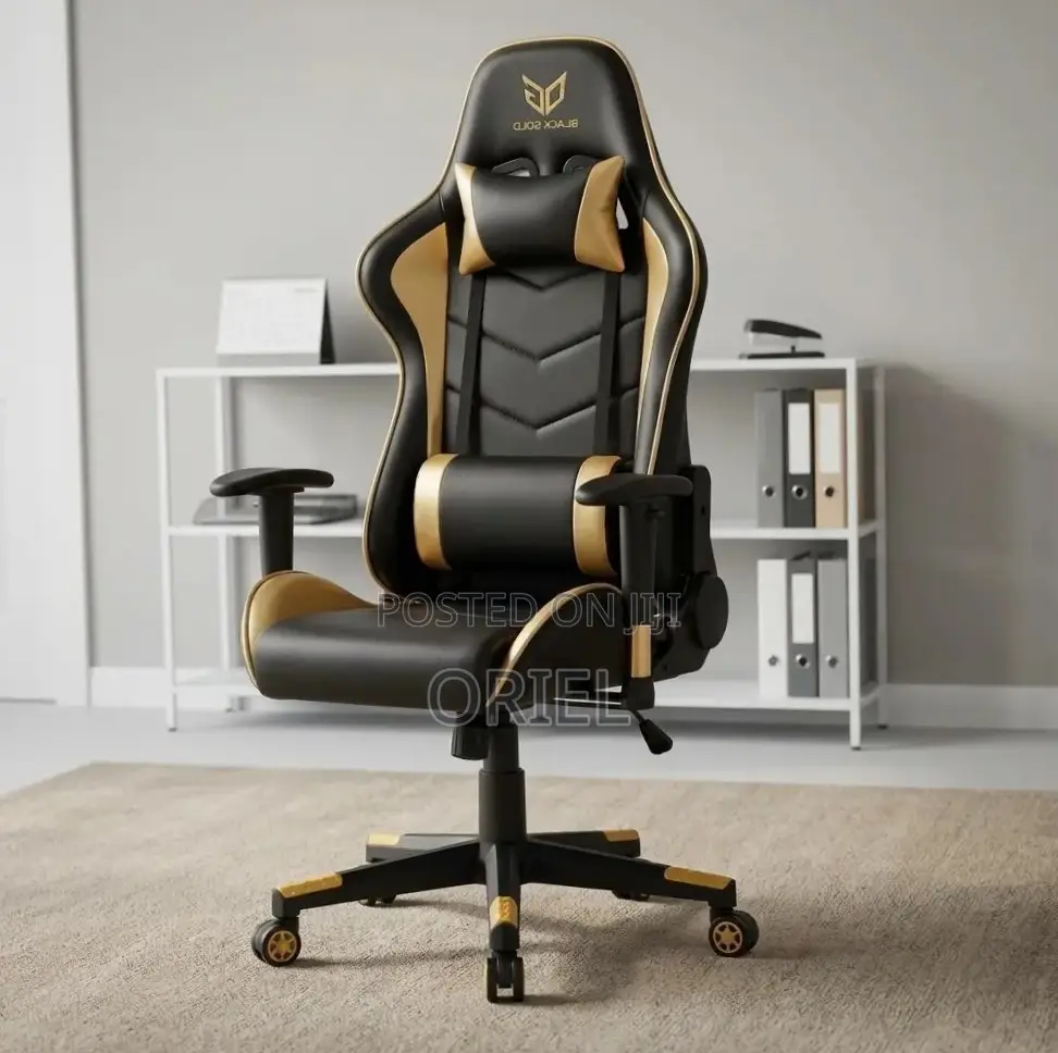 Adjustable Leather Gaming Chair : Leather Recliner Gamers Chair