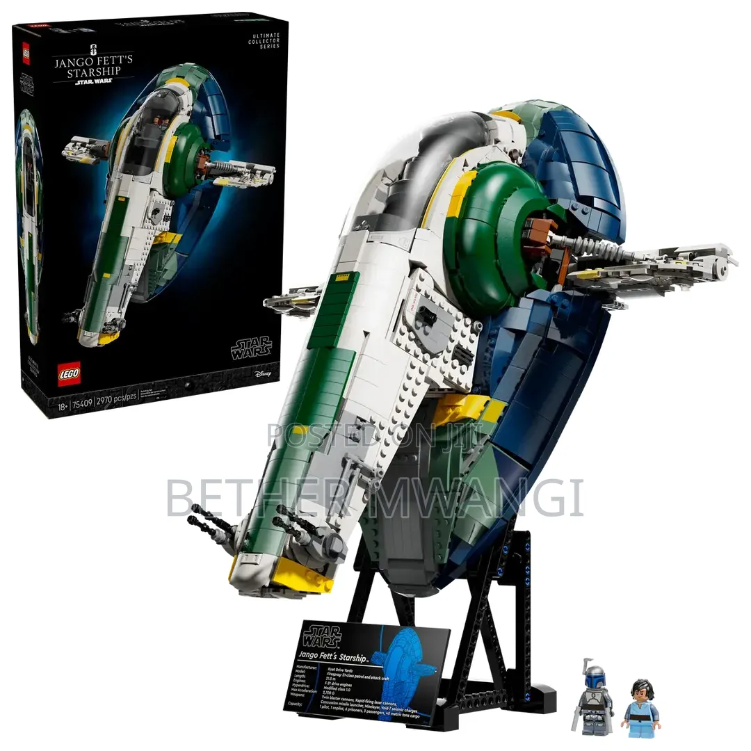 Lego Star Wars Jango Fett's Firespray-Class Starship