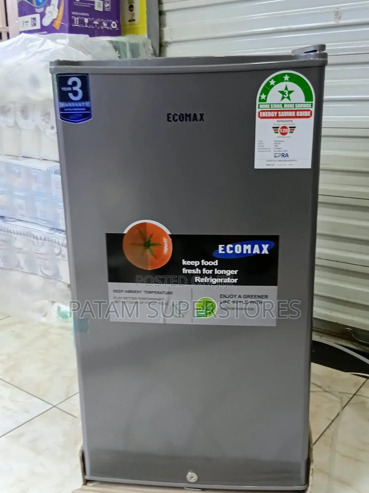 Ecomax 90ltrs Single Door Fridge With Free Guard