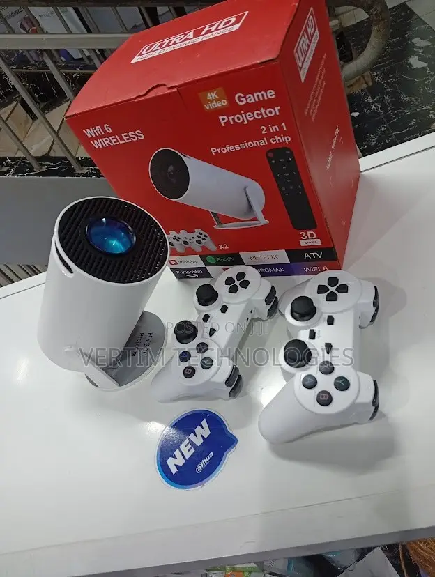 Wireless HY300 Pro+ 2 in 1 3D Game Gaming WIFI Android Projector
