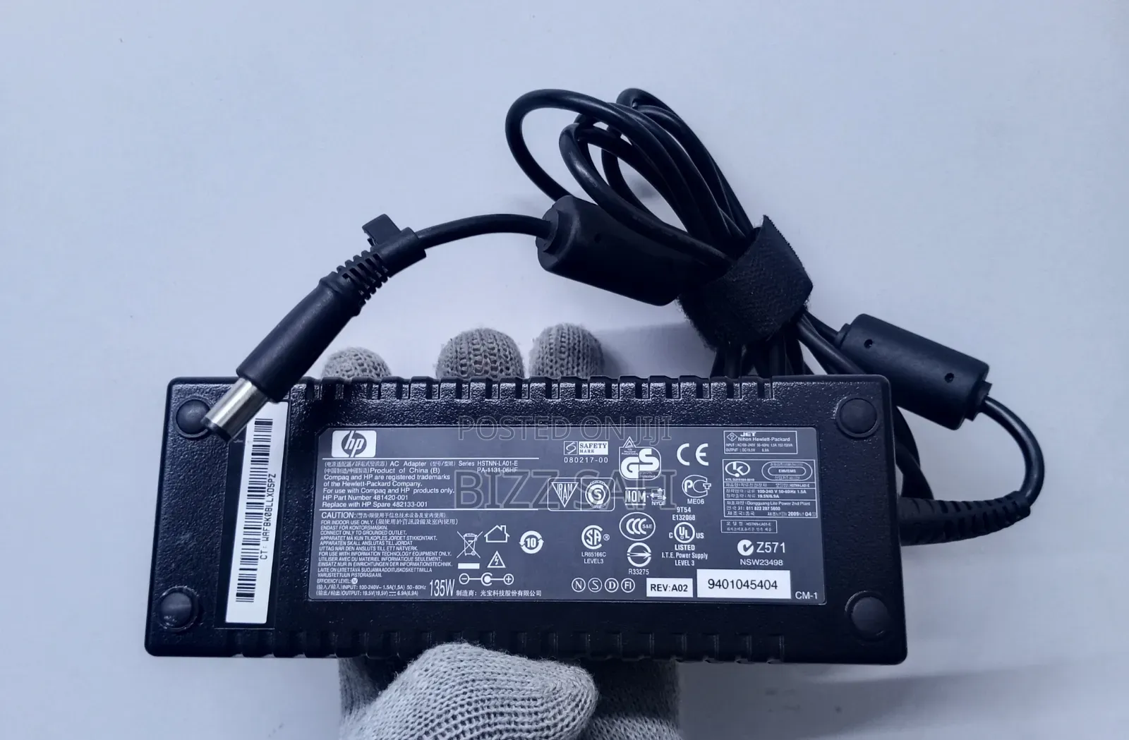 Original HP 135W Big Pin AC Adapter Charger (19.5V, 6.9A)