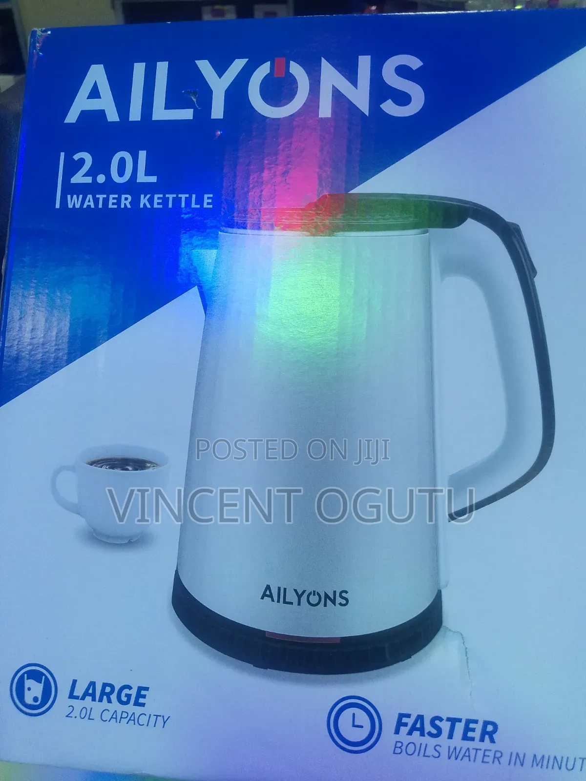 Ailyons Water Kettle 2.0l
