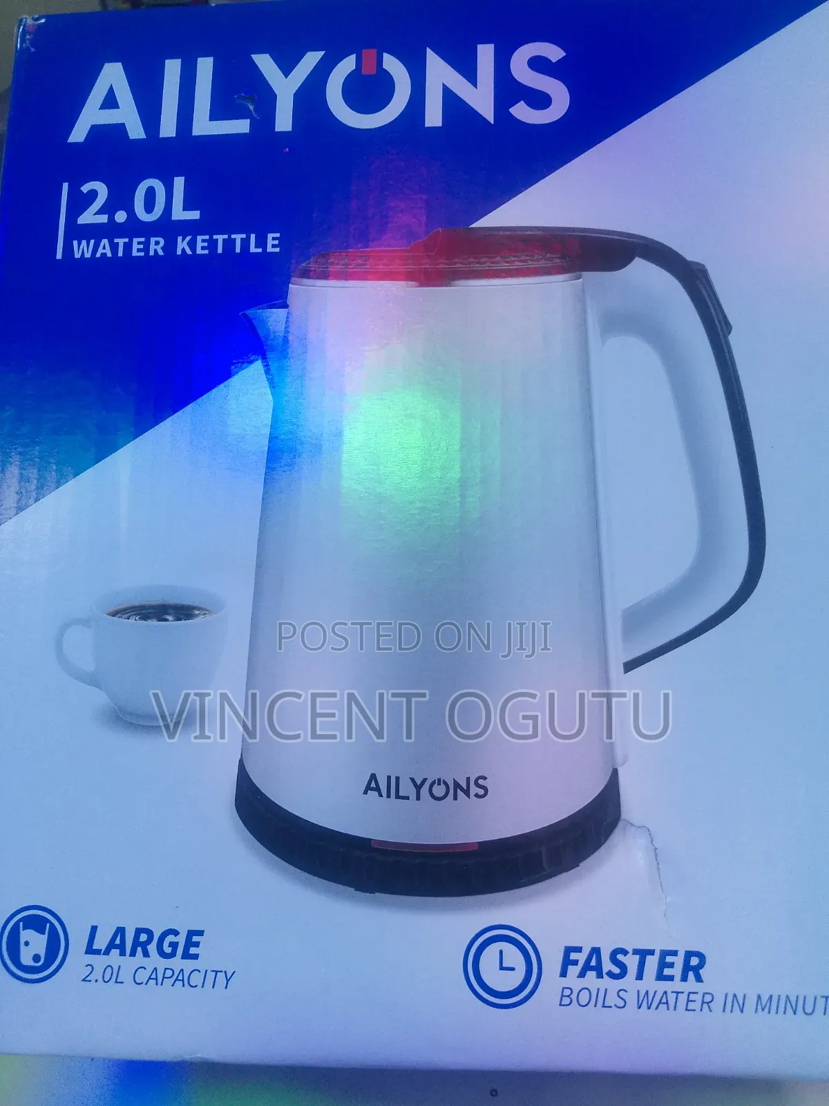 Ailyons Water Kettle 2.0l