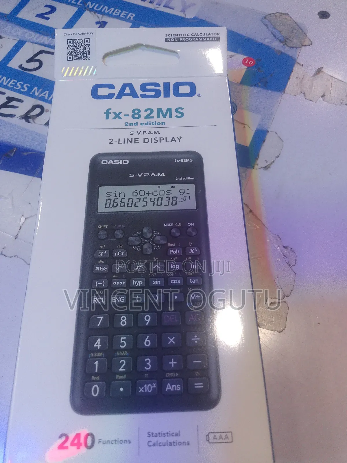 Casio Fx-82ms Calculator