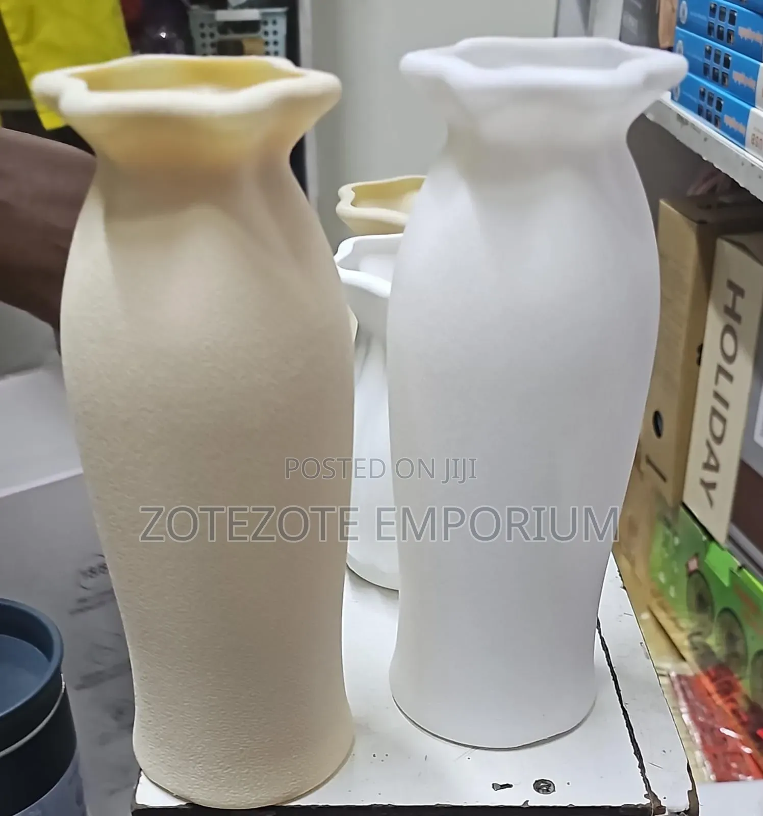 Plastic Nordic Vase