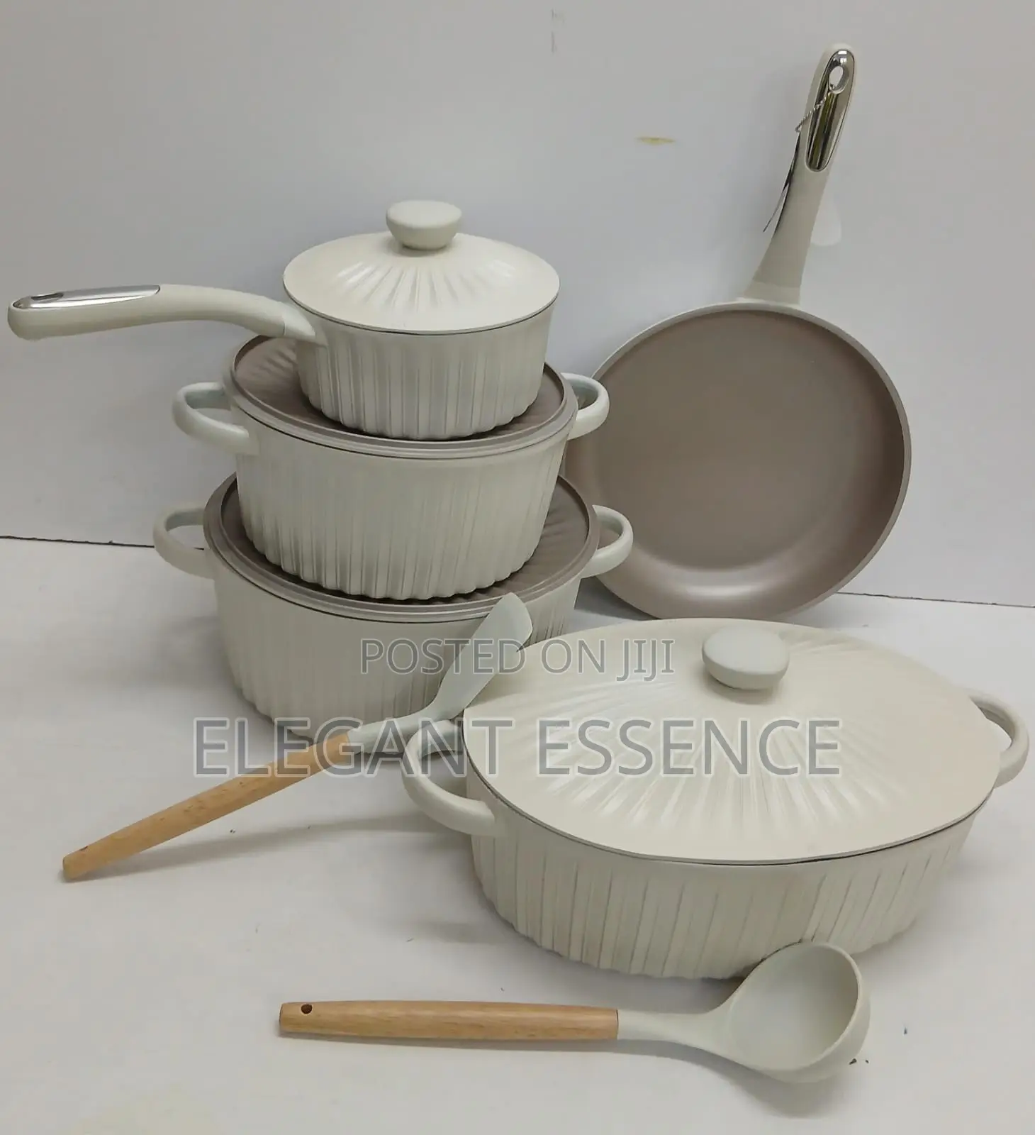 11pcs Premium High Quality Uakeen Non_stick Cookware Set