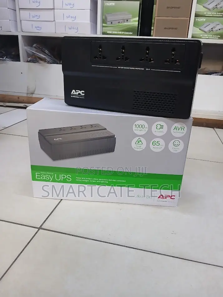 APC 1000VA UPS – Quality Backup Power for Home Office