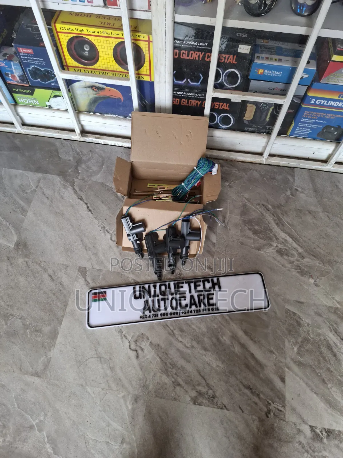 Universal Car Central Door Locking System