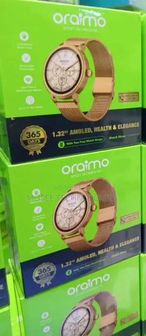 Oraimo Watch Muse Waterproof Smartwatch With Wireless HD Calling