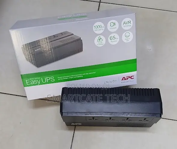 Reliable APC 1KVA Easy UPS Backup Power for Computers and Networking