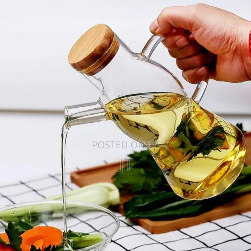 650ml Creative Glass Oil / Vinegar Jar
