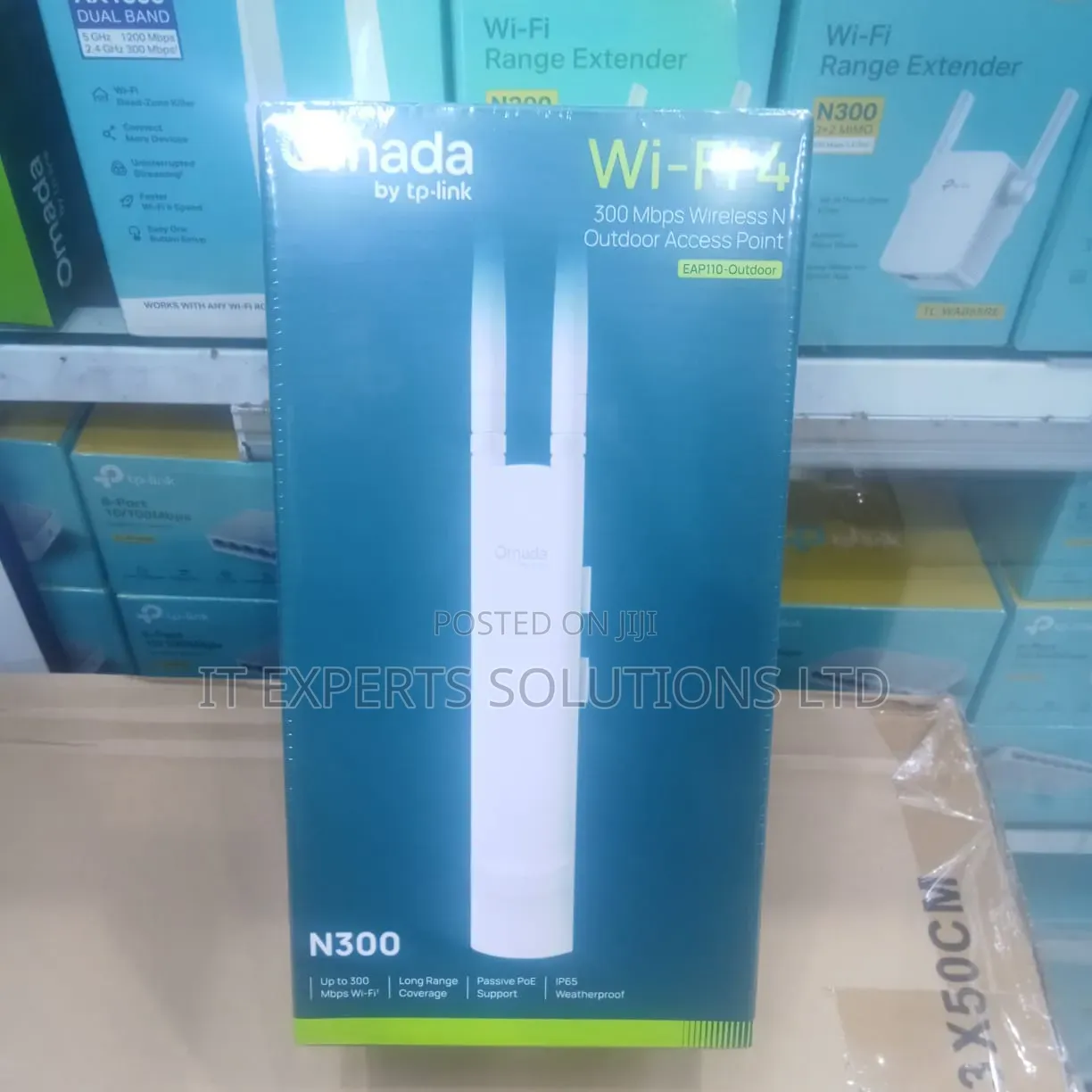 TP Link Omada EAP110-Outdoor N300 Wi-Fi 4 Outdoor Access Point