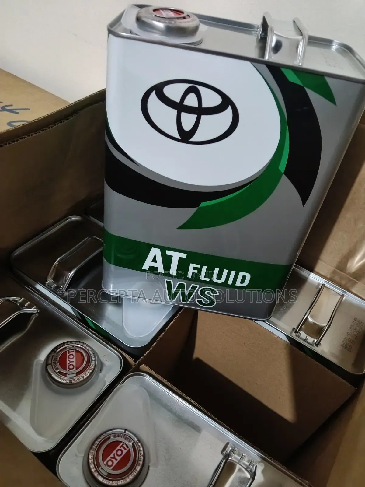 Toyota WS GREEN Automatic Transmission Fluid(Atf) 4l