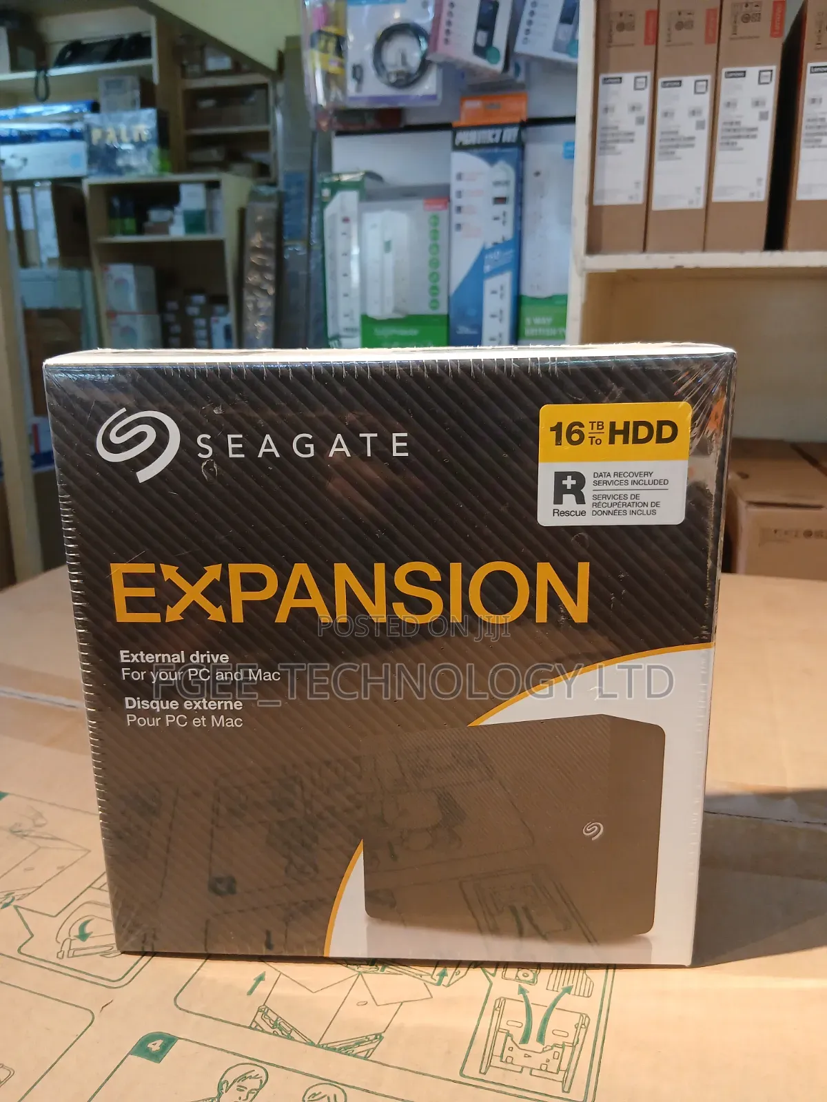 16tb External Haddrive Seagate Expansion