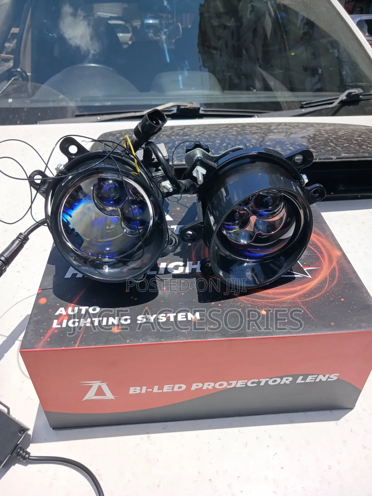 Bright 3 Color Biled Fog Projectors