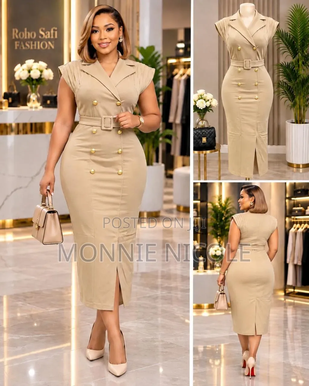 Elegant Red Corporate Dinner Dress