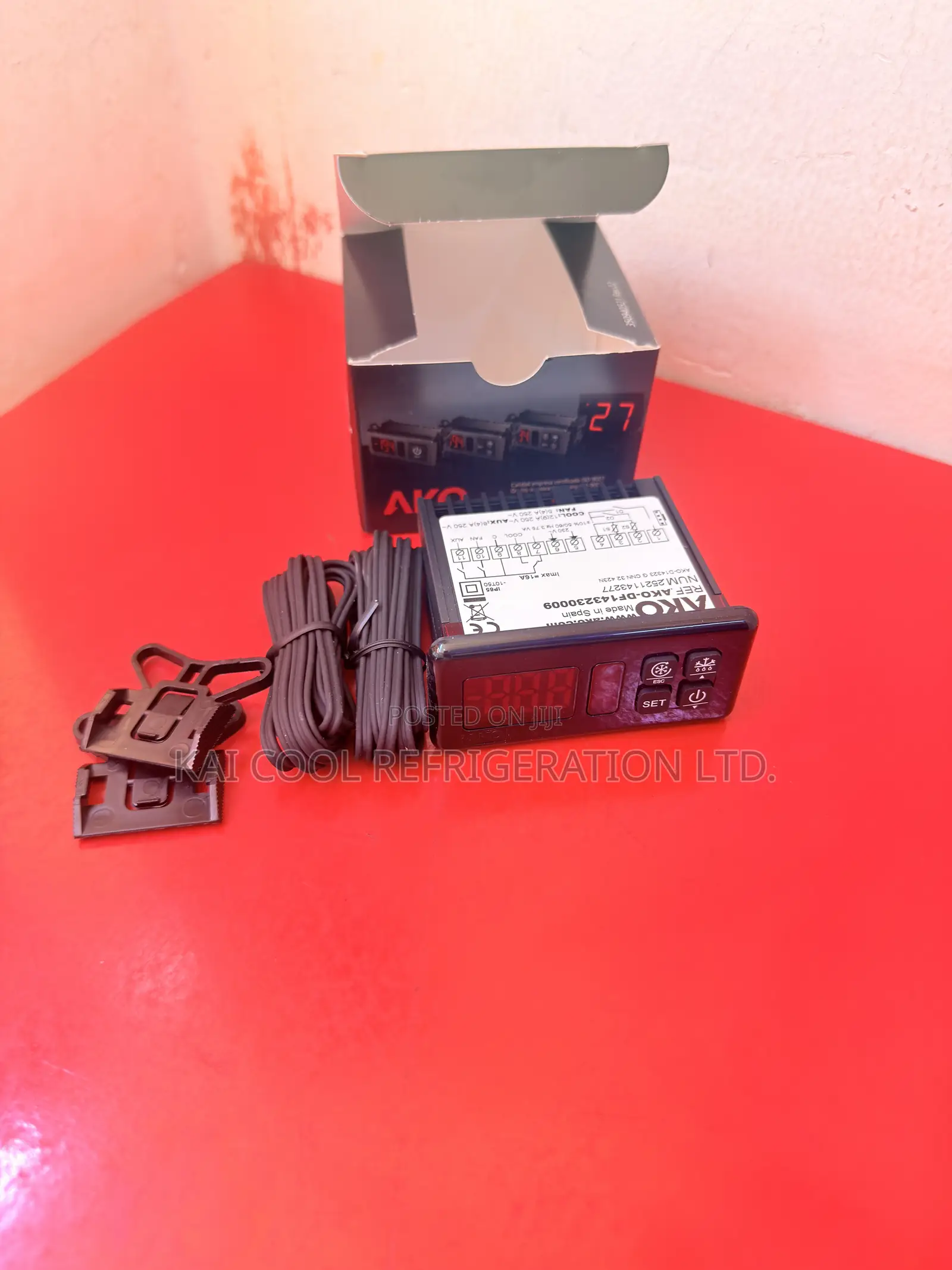 AKO Digital Thermostat Double Probe – Refrigeration Cold Room