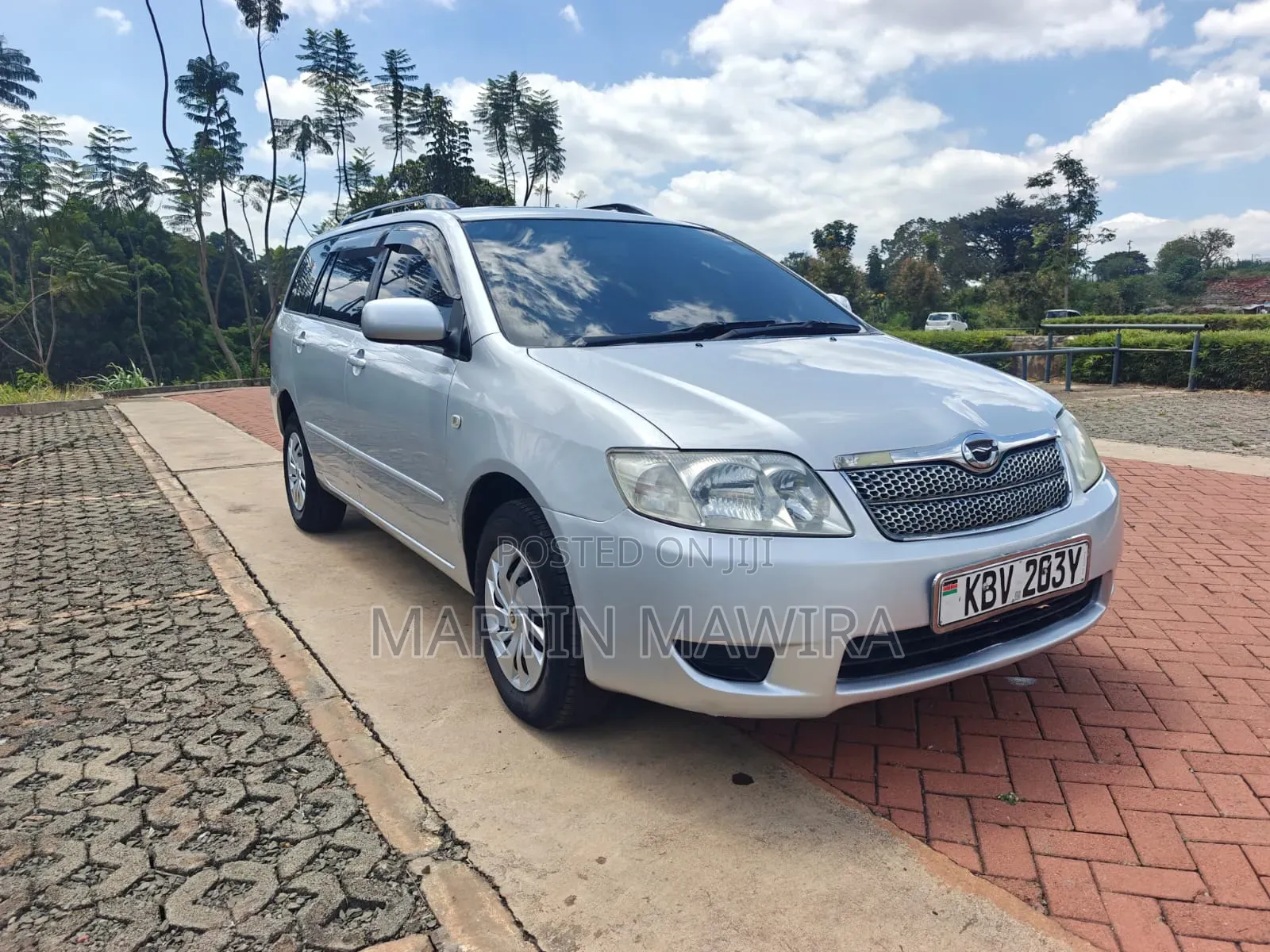 Toyota Corolla Fielder 2006 Silver