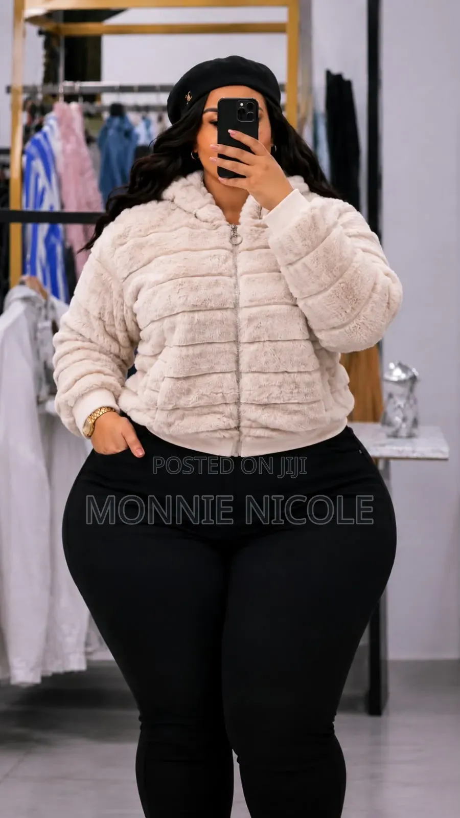 Warm Women Fleece Jacket.